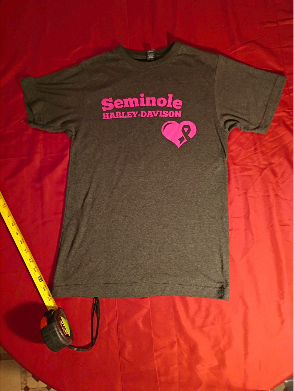 Harley-Davidson Seminole For The Cure Gray T-Shirt XS